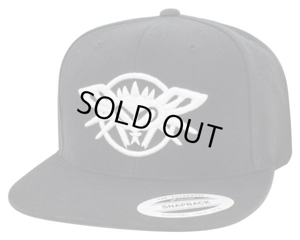 画像1: [BLACK FLYS]-3D PHANTOM SNAPBACK CAP- (1)