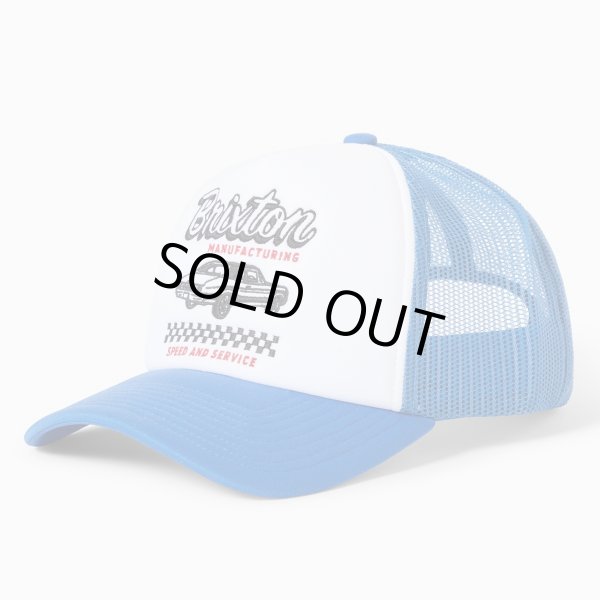画像1: [BRIXTON]-SPEED AND SERVICE NP TRUCKER-ELECTRIC BLUE- (1)