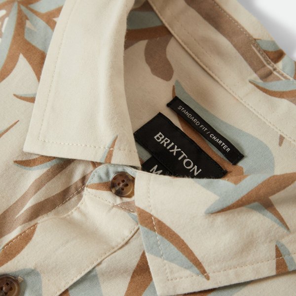 画像6: [BRIXTON]-CHARTER PRINT S/S WVN-WHITECAP SCENIC TRIP- (6)