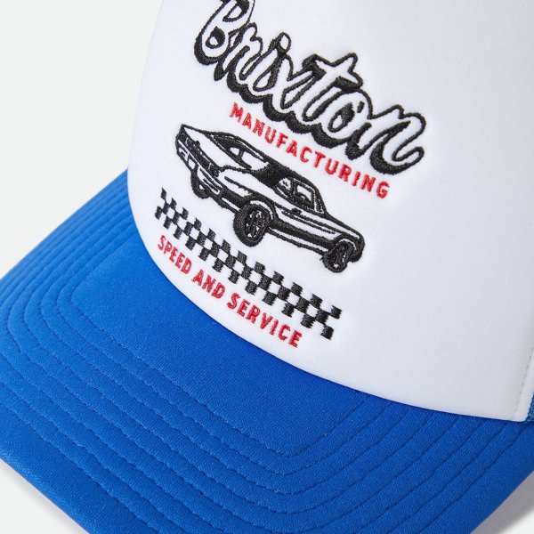 画像2: [BRIXTON]-SPEED AND SERVICE NP TRUCKER-ELECTRIC BLUE- (2)