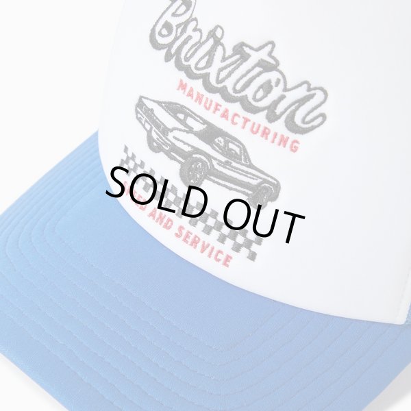 画像2: [BRIXTON]-SPEED AND SERVICE NP TRUCKER-ELECTRIC BLUE- (2)