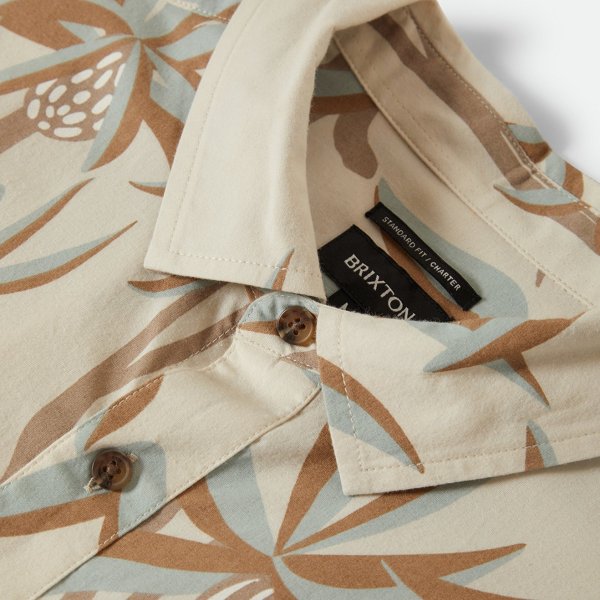 画像2: [BRIXTON]-CHARTER PRINT S/S WVN-WHITECAP SCENIC TRIP- (2)