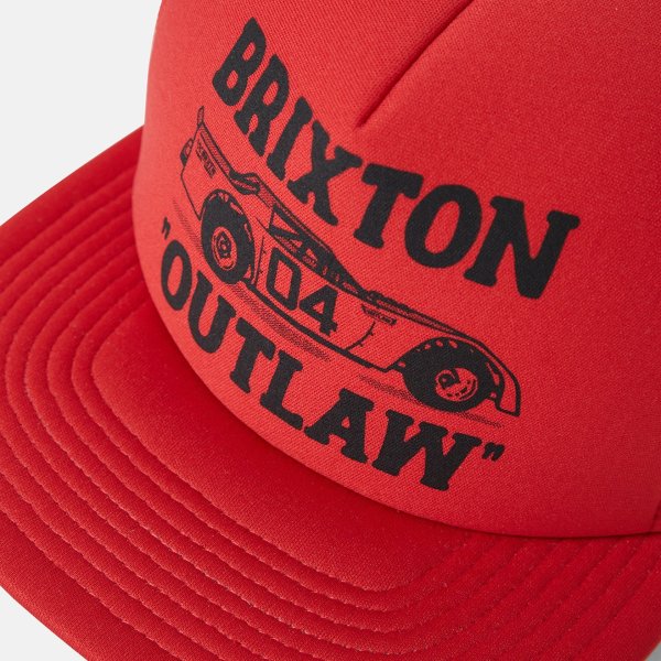 画像2: [BRIXTON]-OUTLAW NP MP TRUCKER-RED- (2)