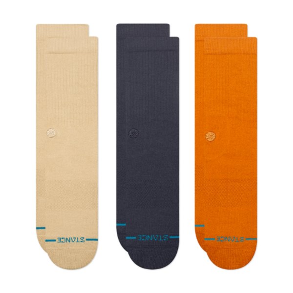 画像1: [STANCE]-ICON 3 PACK-SAND- (1)