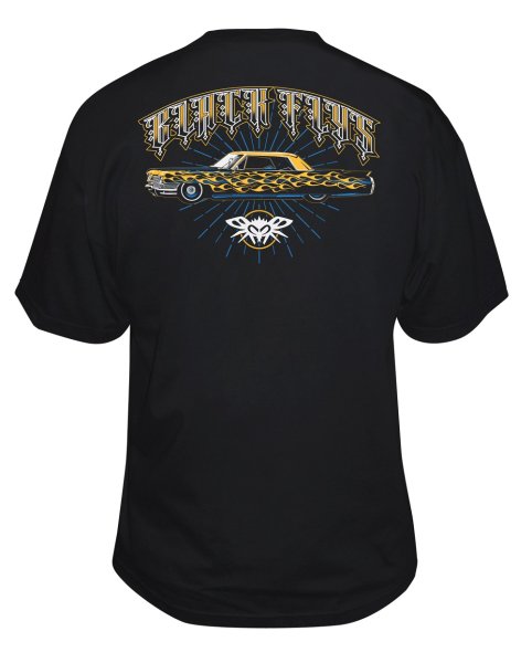 画像1: [BLACK FLYS]-FLY CADDY S/S Tee-BLACK- (1)