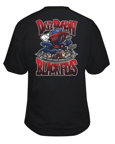画像1: [BLACK FLYS]-DUNCAN FLY S/S Tee-BLACK- (1)