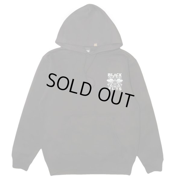 画像2: [BLACK FLYS]-FLY MILITIA HOODIE-BLACK- (2)