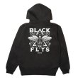 画像1: [BLACK FLYS]-FLY MILITIA HOODIE-BLACK- (1)