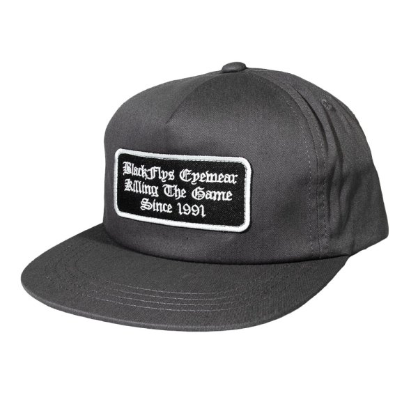 画像1: [BLACK FLYS]-KILLING THE GAME OE CAP-CHARCOAL- (1)