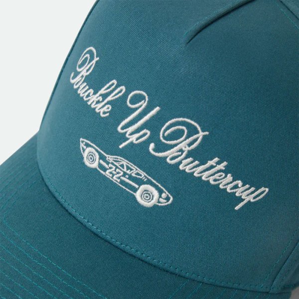 画像2: [BRIXTON]-BUCKLE UP BUTTERCUP NP SNAP BACK-NIGHT SAGE- (2)