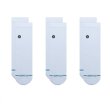 画像1: [STANCE]-ICON QUARTER 3 PACK-WHITE- (1)