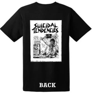 SUICIDAL TENDENCIES]-TS33 OG Flip Skull Tee-BLACK- - CRUCIAL