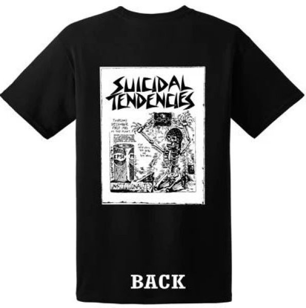 画像1: [SUICIDAL TENDENCIES]-TS17 Show Flyer Tee-BLACK- (1)