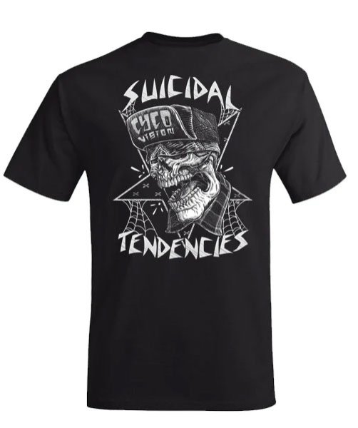 画像1: [SUICIDAL TENDENCIES]-TSJC Cyco Vision Tee-BLACK- (1)
