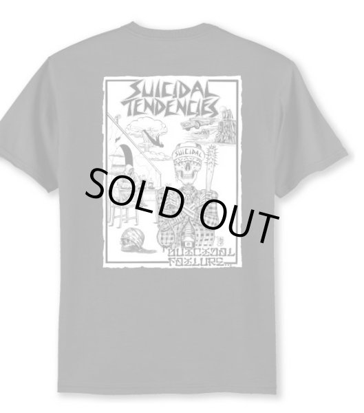 画像1: [SUICIDAL TENDENCIES]-TSJB Suicidal Failure Tee-BLACK- (1)