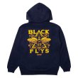 画像1: [BLACK FLYS]-FLY MILITIA HOODIE-NAVY- (1)