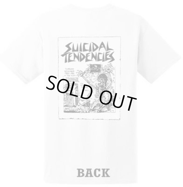 画像1: [SUICIDAL TENDENCIES]-TS17 Show Flyer Tee-WHITE- (1)