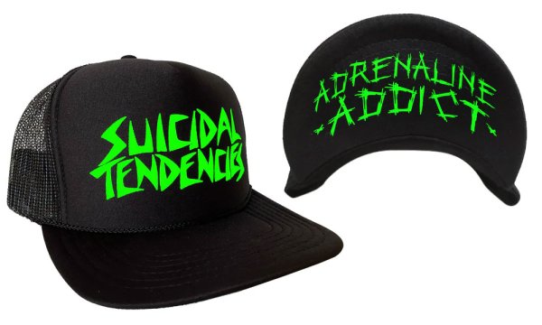 画像1: [SUICIDAL TENDENCIES]-OG FLIP Mech Cap  Adrenaline Addict- (1)