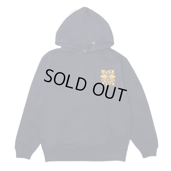 画像2: [BLACK FLYS]-FLY MILITIA HOODIE-NAVY- (2)