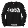 画像1: [SUICIDAL TENDENCIES]-LLS ST Logo L/S Tee-BLACK- (1)