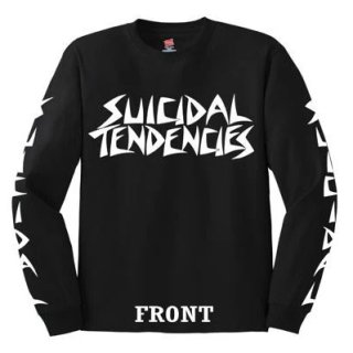 SUICIDAL TENDENCIES]-HS Logo 13 Sweater-BLACK-