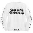 画像2: [SUICIDAL TENDENCIES]-LLS ST Logo L/S Tee-WHITE- (2)