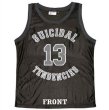 画像1: [SUICIDAL TENDENCIES]-JER03 Basketball Jersey-BLACK- (1)
