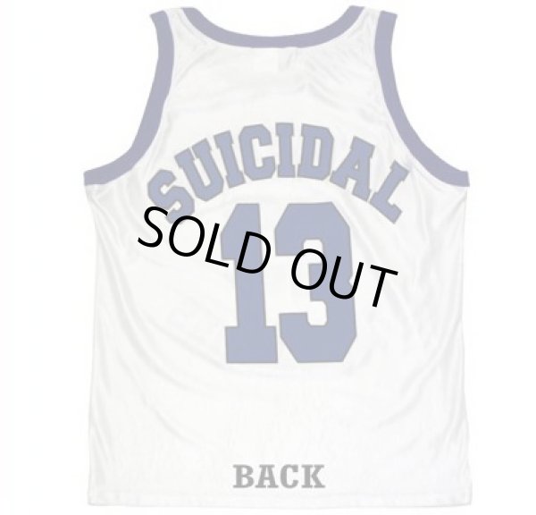 画像2: [SUICIDAL TENDENCIES]-JER03 Basketball Jersey-WHITE- (2)