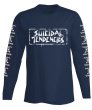 画像1: [SUICIDAL TENDENCIES]-LLS79S Spray Logo L/S Tee-NAVY- (1)