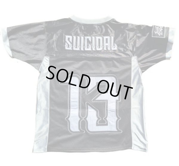 画像2: [SUICIDAL TENDEENCIES]-JERFTB Suicidal Football Jersey-BLACK- (2)