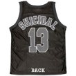 画像2: [SUICIDAL TENDENCIES]-JER03 Basketball Jersey-BLACK- (2)