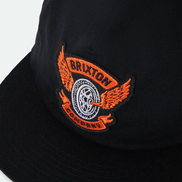 画像3: [BRIXTON]-PAYSON HP SNAPBACK-BLACK- (3)