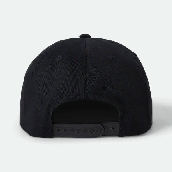 画像2: [BRIXTON]-LAMONT MP SNAPBACK-BLACK- (2)
