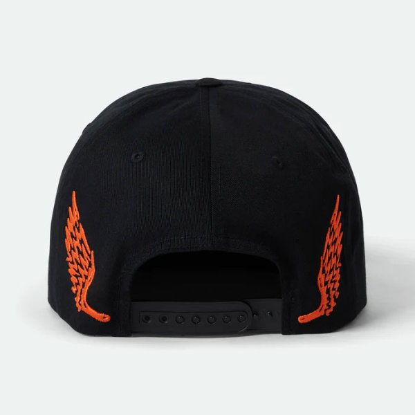 画像2: [BRIXTON]-PAYSON HP SNAPBACK-BLACK- (2)