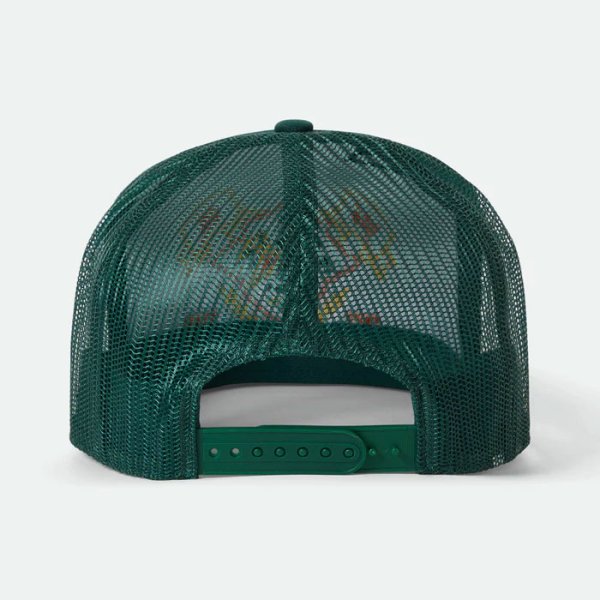 画像2: [BRIXTON]-RUCKETT NP HP TRUCKER HAT-NIGHT SAGE- (2)