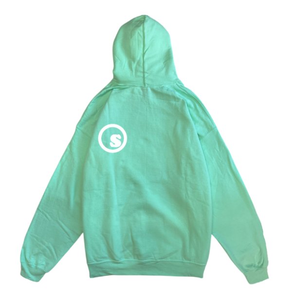 画像2: [seedleSs]-sd colorful hoody 8oz-Mint Green- (2)