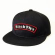 画像2: [BLACK FLYS]-ARCH SNAPBACK-BLK/RED- (2)