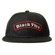 画像1: [BLACK FLYS]-ARCH SNAPBACK-BLK/RED- (1)