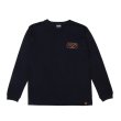 画像1: [BLACK FLYS]-RAZOR L/S Tee-BLACK- (1)