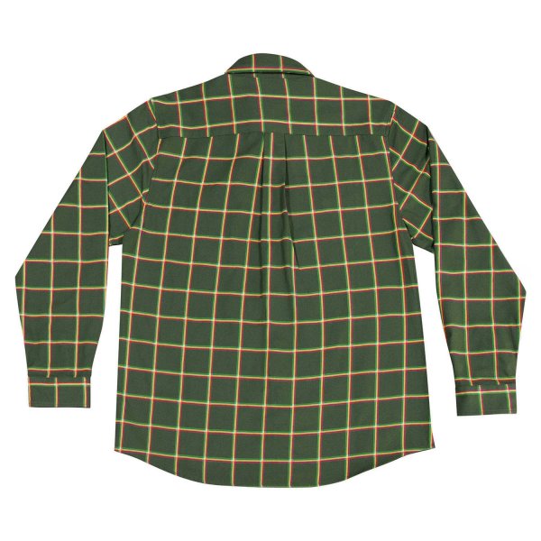 画像2: [BLACK FLYS]-FLY SOULJAH x DIXXON FLANNEL L/S SHIRT-GREEN- (2)