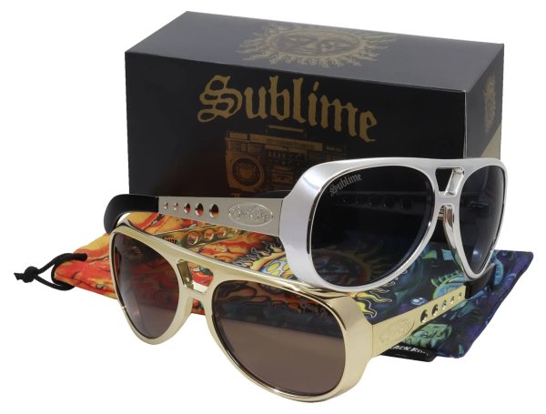 画像1: [BLACK FLYS]-SUBLIME KING FLY COLLAB-GOLD/BROWN- (1)