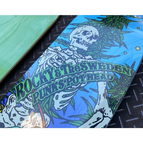 画像2: [POSSESSED SHOE.Co]-ROCKY & The SWEDEN FAT BLUNT DECK- (2)