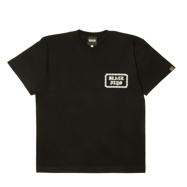 画像1: [BLACK FLYS]-CHAIN S/S Tee-BLACK- (1)