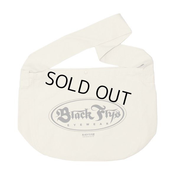 画像1: [BLACK FLYS]-OVAL OG NEWS PAPER BAG-NATURAL- (1)