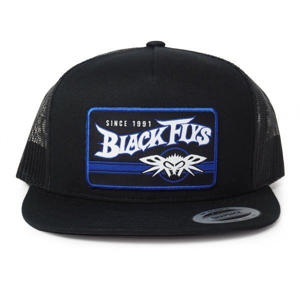 画像2: [BLACK FLYS]-FLY GTO PATCH TRUCKER CAP-BLK/BLUE- (2)