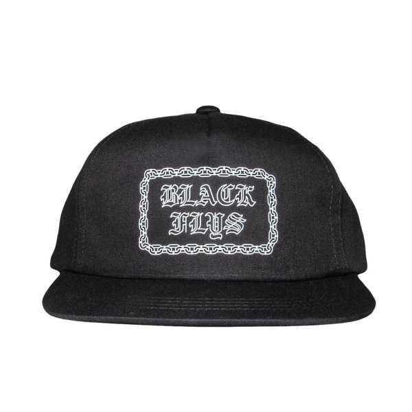 画像2: [BLACK FLYS]-CHAIN CAP-BLACK- (2)
