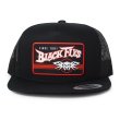 画像2: [BLACK FLYS]-FLY GTO PATCH TRUCKER CAP-BLK/RED- (2)