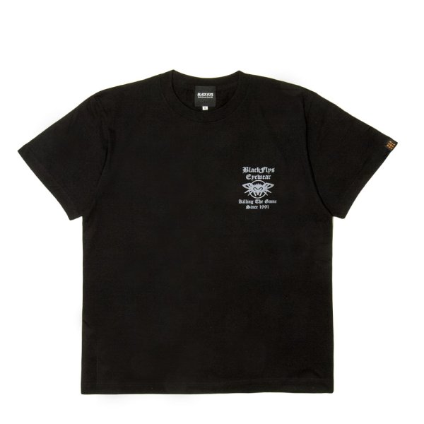 画像2: [BLACK FLYS]-PHANTOM & THE GAME S/S Tee-BLACK- (2)