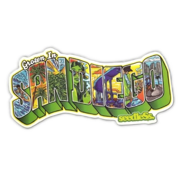 画像1: [seedleSs]-Grown in SD sticker- (1)