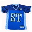 画像1: [SUICIDAL TENDEENCIES]-JERFTB Suicidal Football Jersey-BLUE- (1)
